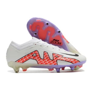 Nike Mercurial Vapor 15 Air Zoom SG-PRO - Branca/Rosa