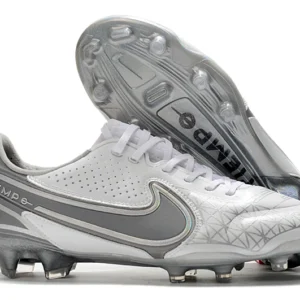 Nike Tiempo Legend 9 Elite FG - Branca/Prata