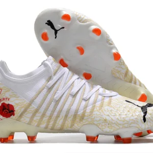 Puma Future 1.3 FG - Branca/Laranja