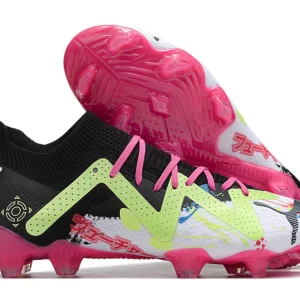 Puma Future Ultimate FG - Rosa/Verde/Preta