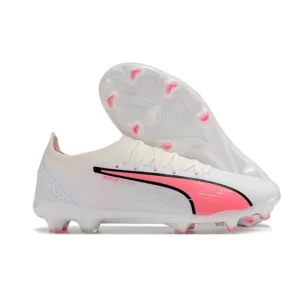 Puma Ultra Ultimate FG- Branca/Rosa