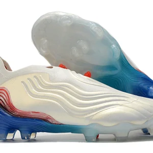 Adidas Copa Sense+ FG - Branca/Azul/Vermelha