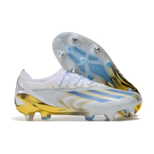 Adidas CrazyFast.1 MESSI SG - Branca/Azul/Dourada