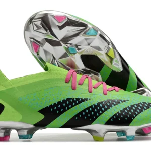 Adidas predator Accuracy.1 FG - Verde/Preta/Rosa