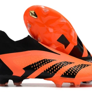 Adidas predator Accuracy+ FG - Laranja/Preta