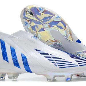 Adidas Predator Edge+ FG - Branca/Azul