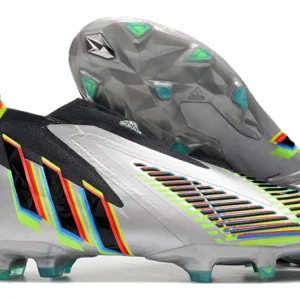 Adidas Predator Edge+ FG - Prata/Preta