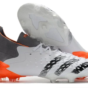 Adidas Predator Freak.1 FG - Branca/Cinza/Laranja