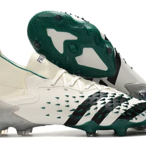 Adidas Predator Freak.1 FG- Branca/Cinza/Verde