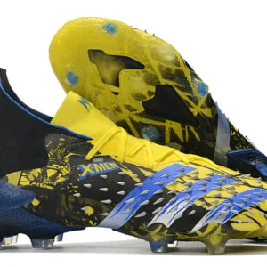 Adidas Predator Freak.1 X-Men FG - Amarela/Preta/Azul