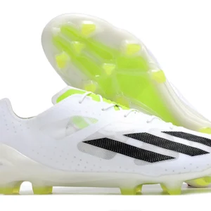 Adidas X CrazyFast+ FG - Branca/Preta/Verde