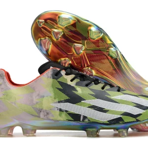 Adidas X CrazyFast+ FG - Preta/Verde/Laranja