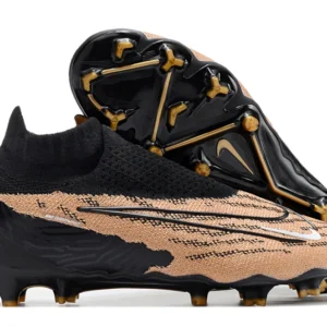 Nike Gripknit Phantom GX Elite Dynamic Fit FG - Preta/Marrom