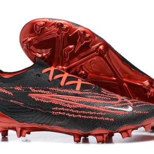 Nike Gripknit Phantom GX Elite FG - Preta/Vermelha