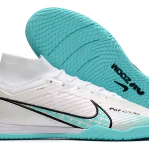 Nike Mercurial Air Zoom Superfly 9 IC - Branca/Azul