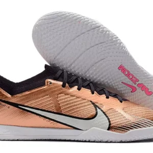 Nike Mercurial Air Zoom Vapor 15 IC - Dourada/Branca