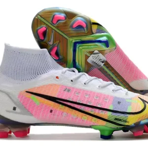Nike Mercurial Superfly 8 Elite FG - Branca/Rosa