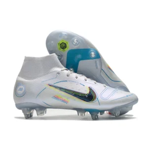 Nike Mercurial Superfly 8 Elite SG PRO - Branca/Azul