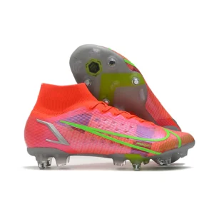 Nike Mercurial Superfly 8 Elite SG PRO - Laranja/Verde
