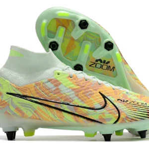 Nike Mercurial Superfly 9 Air Zoom SG - Verde/Laranja