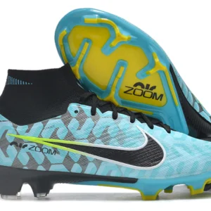 Nike Mercurial Superfly 9 Air Zoom Ultra FG - Azul/Preto/Amarelo