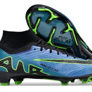 Nike Mercurial Superfly 9 Air Zoom Ultra FG - Azul/Preto/Verde