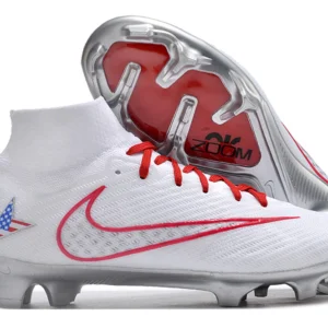 Nike Mercurial Superfly 9 Air Zoom Ultra FG - Branca/Vermelha