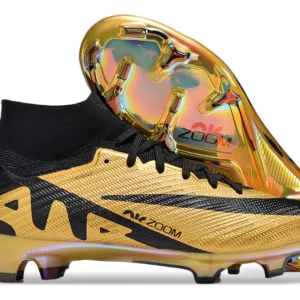 Nike Mercurial Superfly 9 Air Zoom Ultra FG - Preta/Dourada