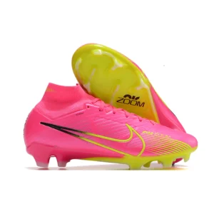 Nike Mercurial superfly 9 Air Zoom Ultra FG - Rosa/Amarela