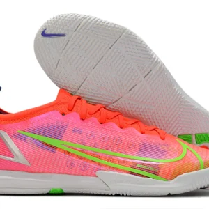 Nike Mercurial Vapor 14 Elite IC - Laranja/Verde