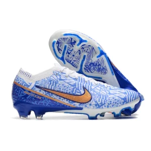 Nike Mercurial Vapor 15 Air Zoom CR7 FG - Branca/Azul