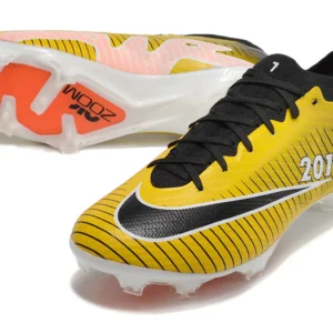Nike Mercurial Vapor 15 Air Zoom FG - Branca/Amarela/Preta