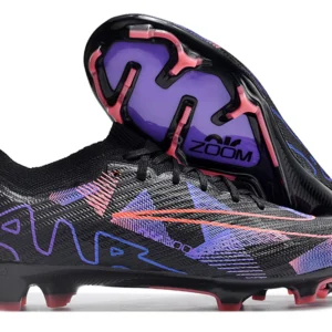 Nike Mercurial Vapor 15 Air Zoom FG - Preta/Roxa/Laranja