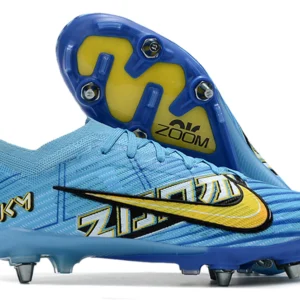 Nike Mercurial Vapor 15 Air Zoom KM SG - Azul/Amarela