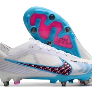 Nike Mercurial Vapor 15 Air Zoom SG - Branca/Azul/Rosa