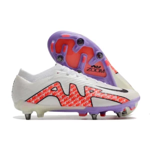 Nike Mercurial Vapor 15 Air Zoom SG - Branca/Lilás/Laranja