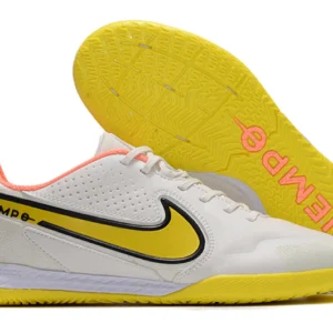 Nike Tiempo Legend 9 Elite IC - Branca/Amarela