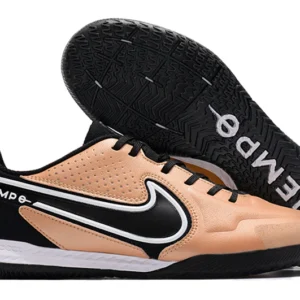 Nike Tiempo Legend 9 Elite IC - Preta/Dourada