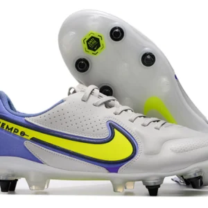 Nike Tiempo Legend 9 Elite SG - Branca/Amarela/Azul