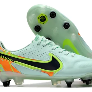 Nike Tiempo Legend 9 Elite SG - Verde/Laranja