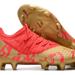 Puma Future 1.3 FG - Dourada/Laranja