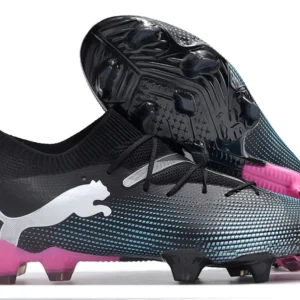 Puma Future FTR FG - Preta/Azul/Rosa