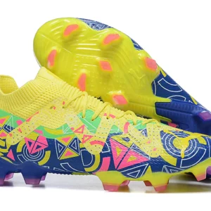 Puma Future Ultimate FG - Amarela/Azul