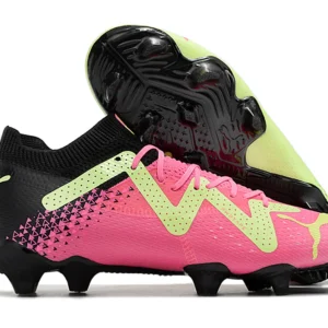 Puma Future Ultimate FG - Rosa/Preta/Amarela