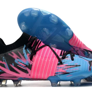 Puma Future Z 1.1 FG - Preta/Azul/Rosa