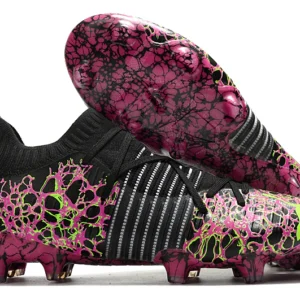Puma Future Z 1.1 FG - Preta/Rosa/Verde