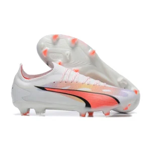 Puma Ultra Ultimate FG - Branca/Laranja