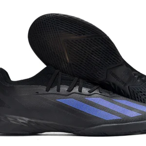Tênis Futsal Adidas CrazyFast.1 IC Preto e Azul - Preta/Azul