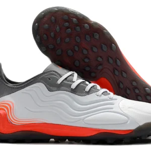 Adidas Copa Sense+ TF - Branca/Cinza/Laranja