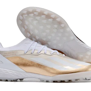 Adidas CrazyFast.1 MESSI TF - Branca/Dourada